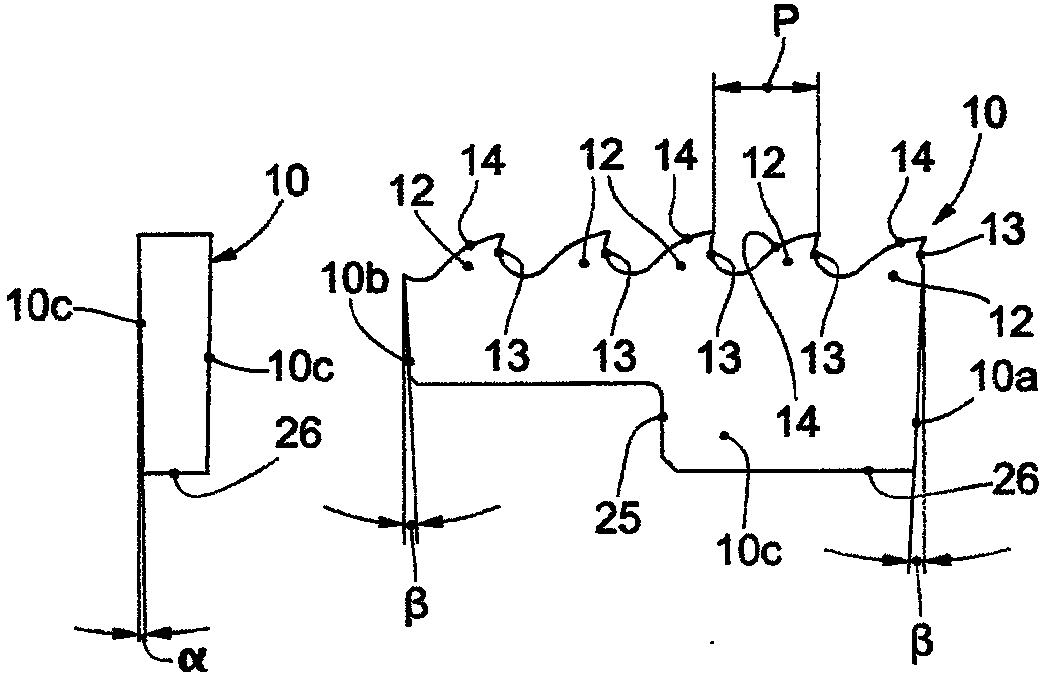 Circular tool for cutting material