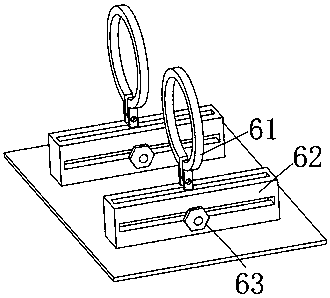 Anaesthesia machine rack and head fixing device