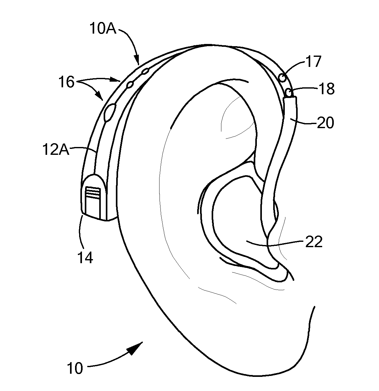 Microphone System with Non-Orthogonally Mounted Microphone Die