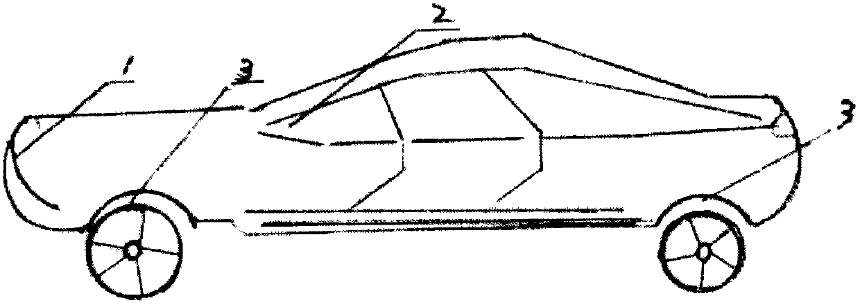 Train and automobile multiple-brake-device system