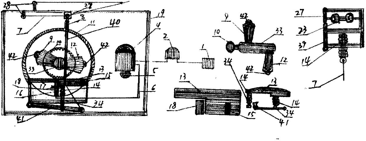 Train and automobile multiple-brake-device system