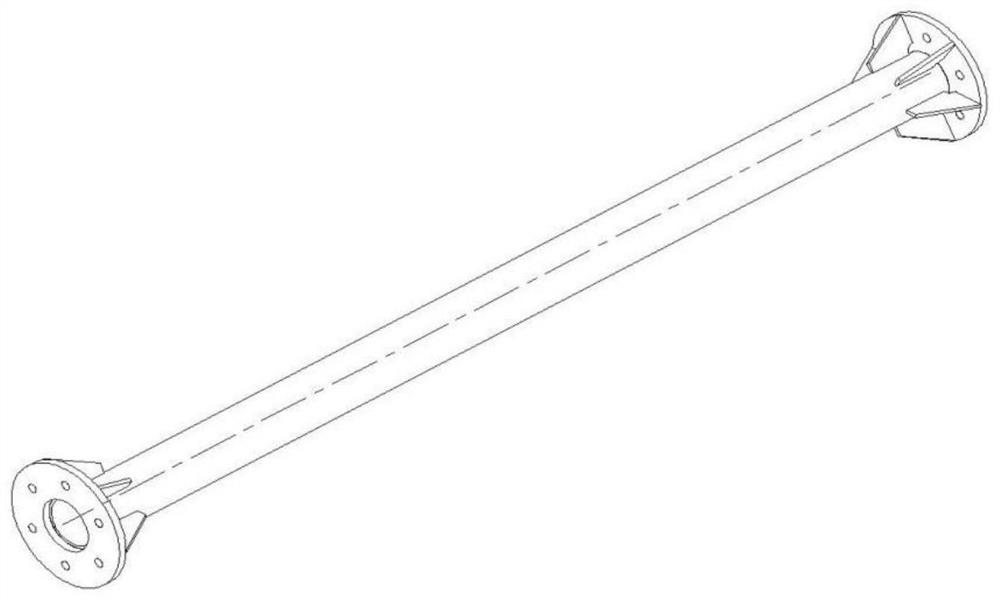 Iron tower reinforcement structure and construction method thereof