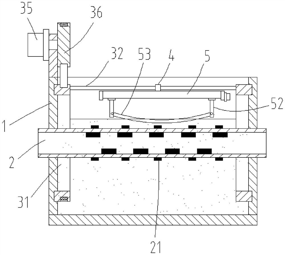 Submarine tunnel segment stress deformation and leakage test device