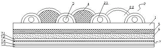 Anti-radiation fabric having far infrared radiation function