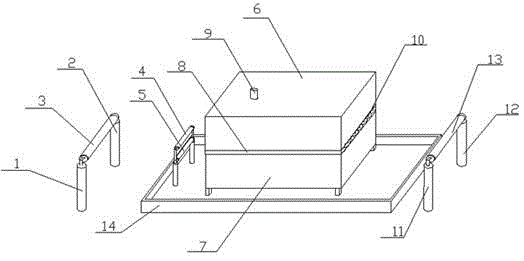 Drying equipment for iron wire