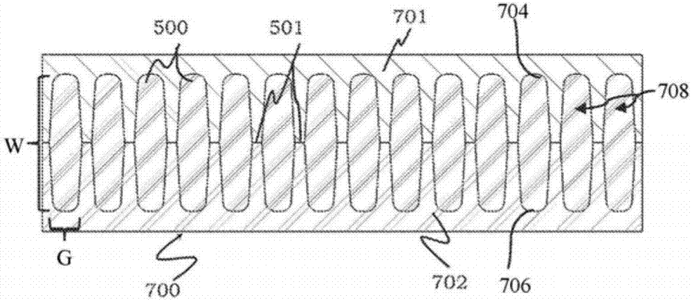 Elastomer strip design for torsional vibration dampers and torsional vibration dampers having same