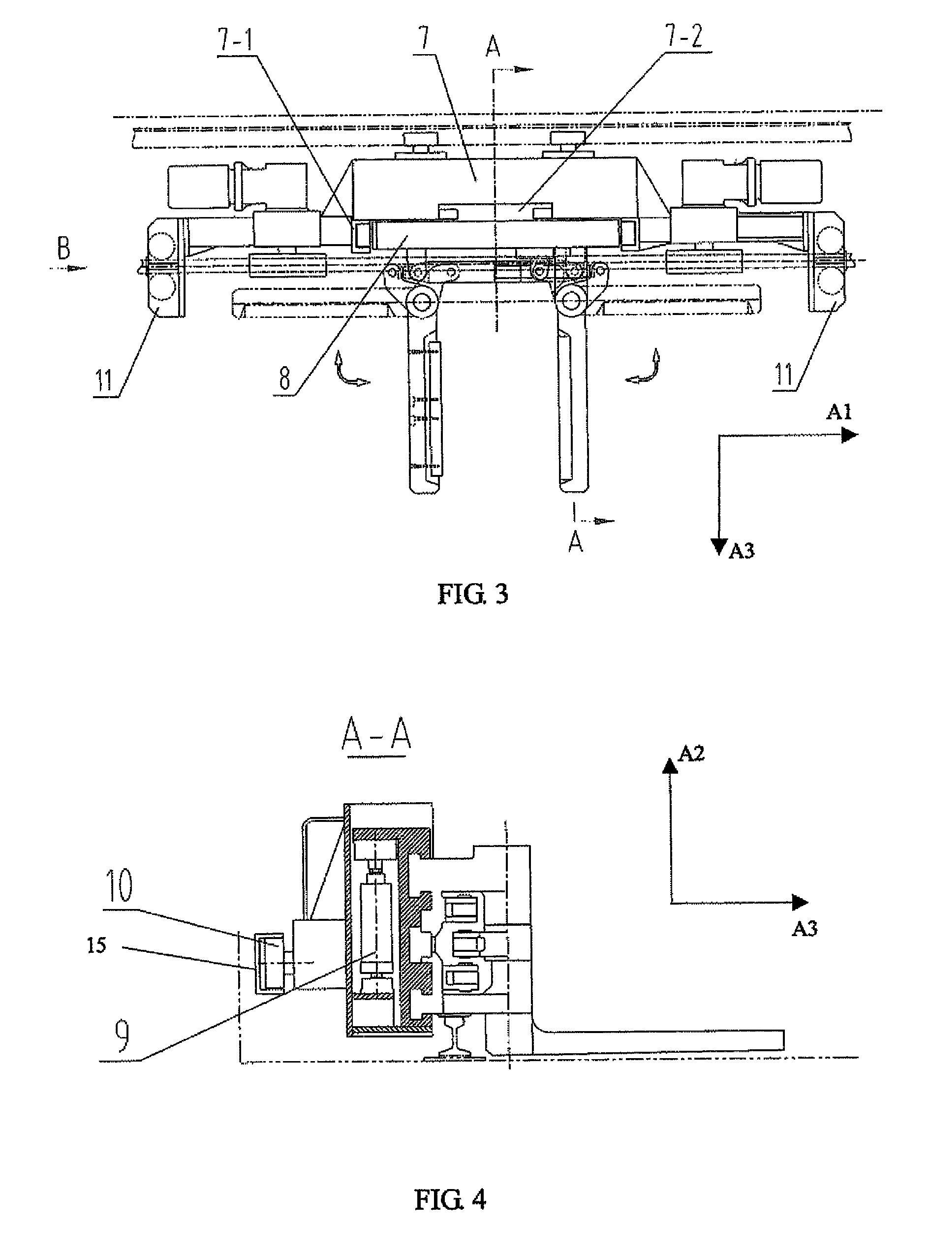 Trailer system and method for inspecting vehicle by radiation imaging of vehicle through trailer system