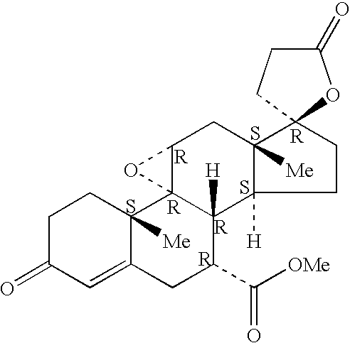 Epoxy-steroidal aldosterone antagonist and calcium channel blocker combination therapy for treatment of cardiovascular disorders