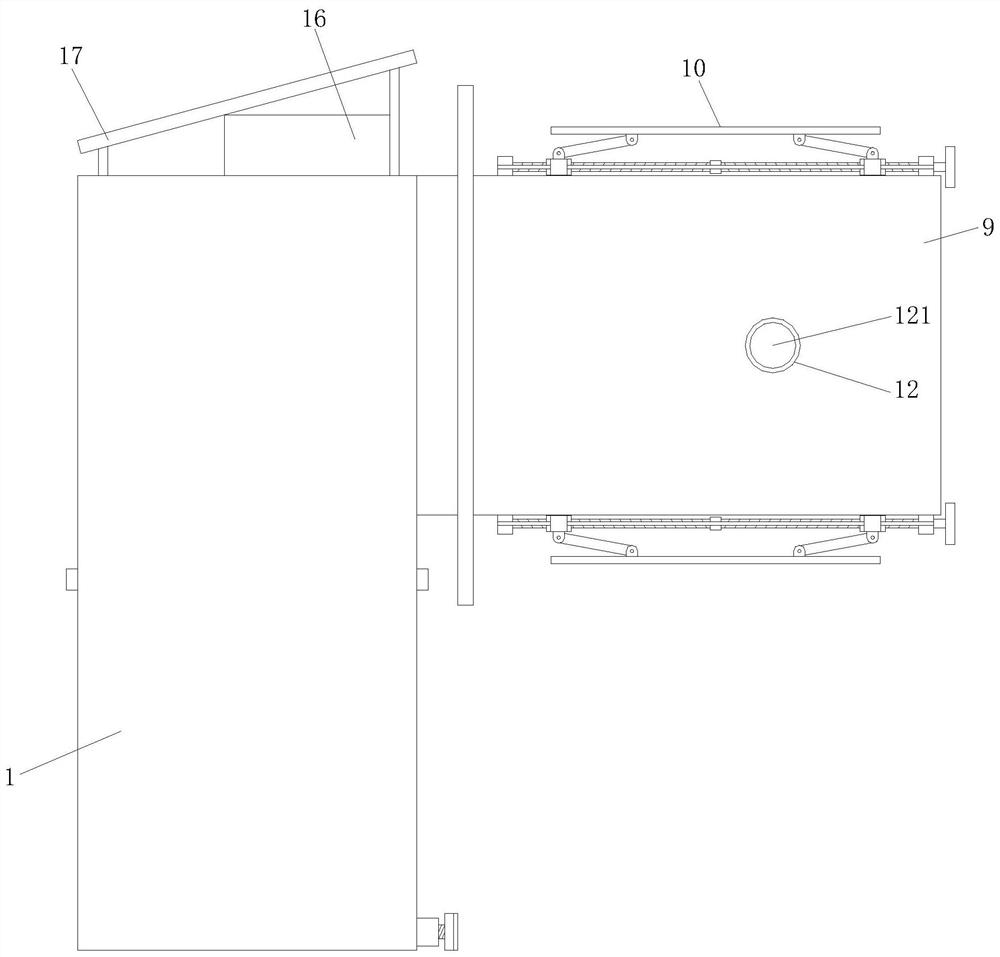 A high-efficiency ventilation structure for steel structure workshop