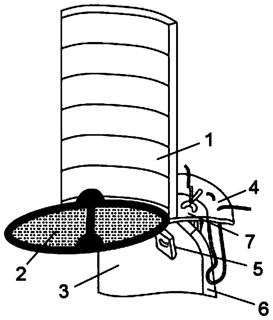 Artificial vascular conduit with hemline and suturing method thereof