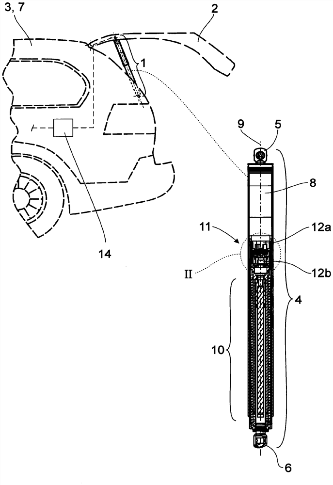 Drive assembly for a closure element of a motor vehicle