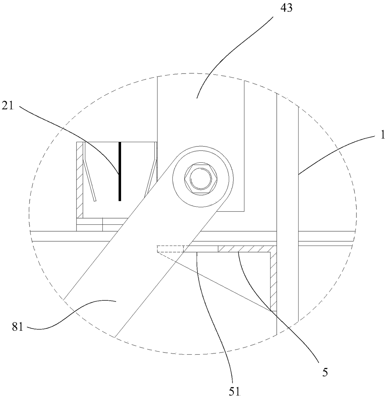 Hawthorn kernel removing machine