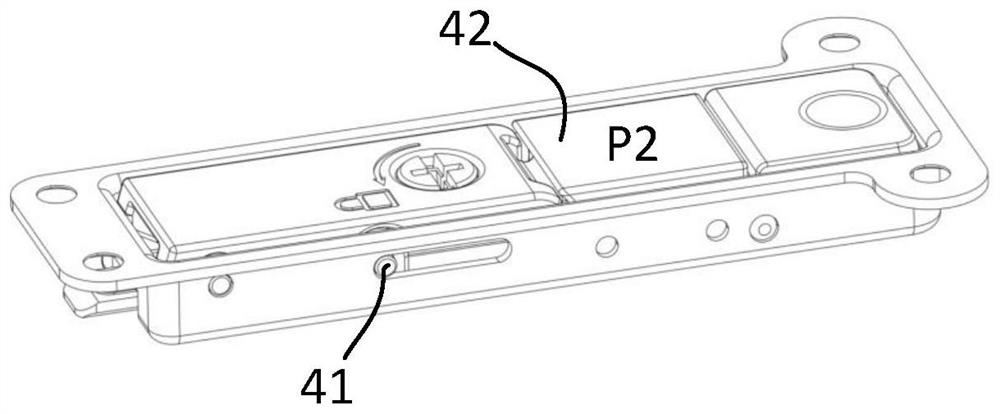 Locking mechanism, case and network equipment