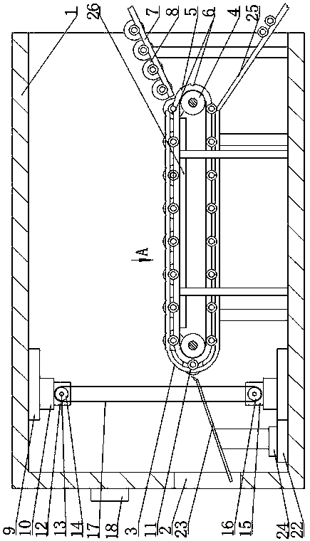 Intelligent conveying equipment for medical artificial board surface decorative paper