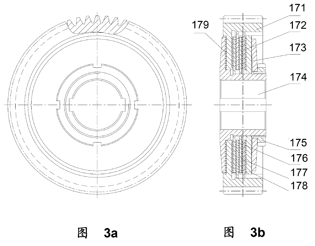 Electric guide plate and torque protection device thereof