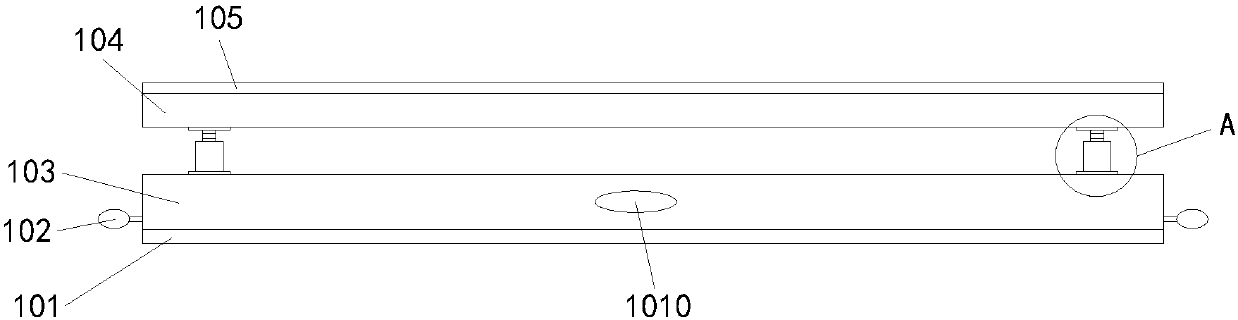 Installation structure of vehicle-mounted communication device