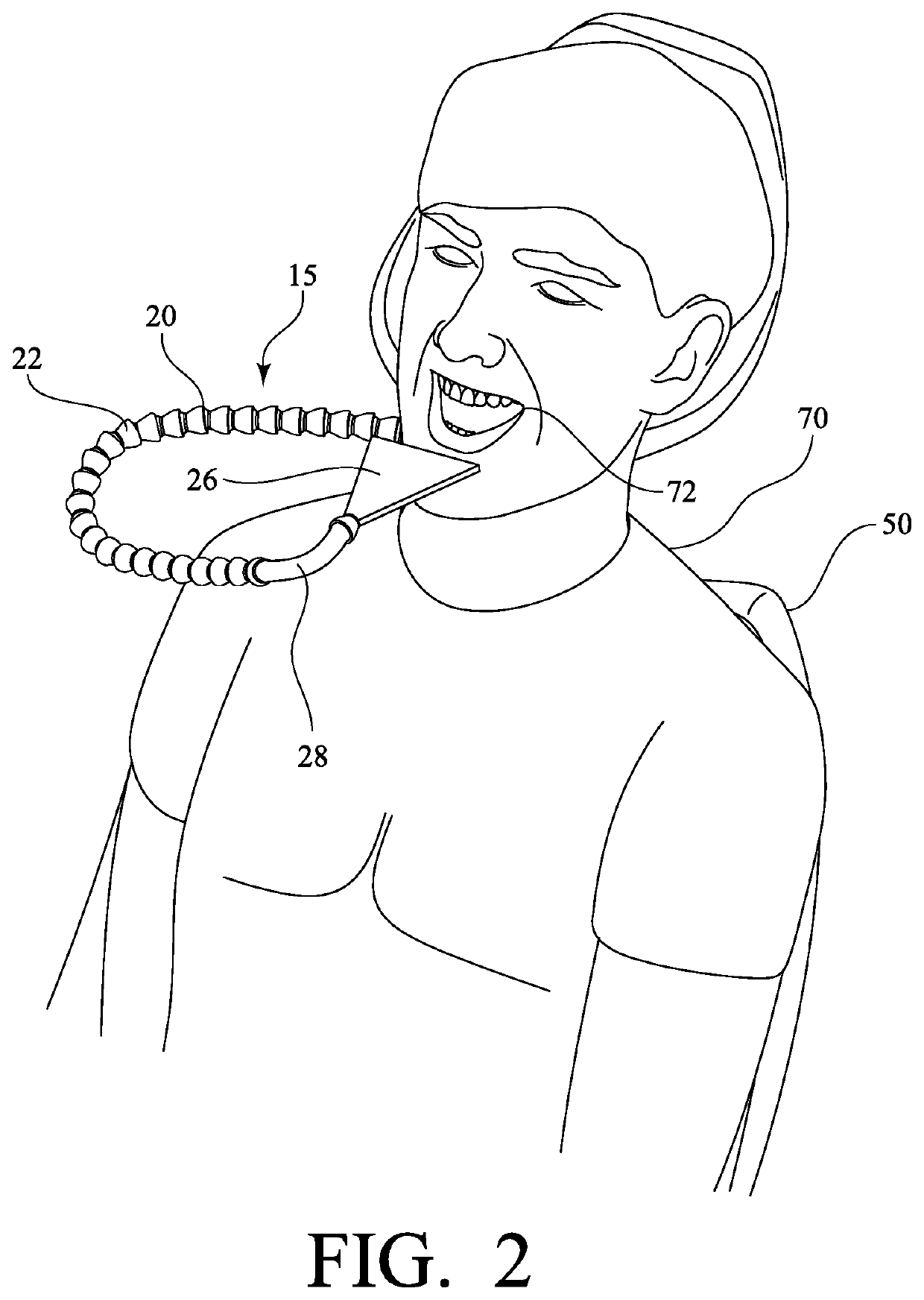 Extraoral suction device and system for managing aerosol emissions during dental procedures