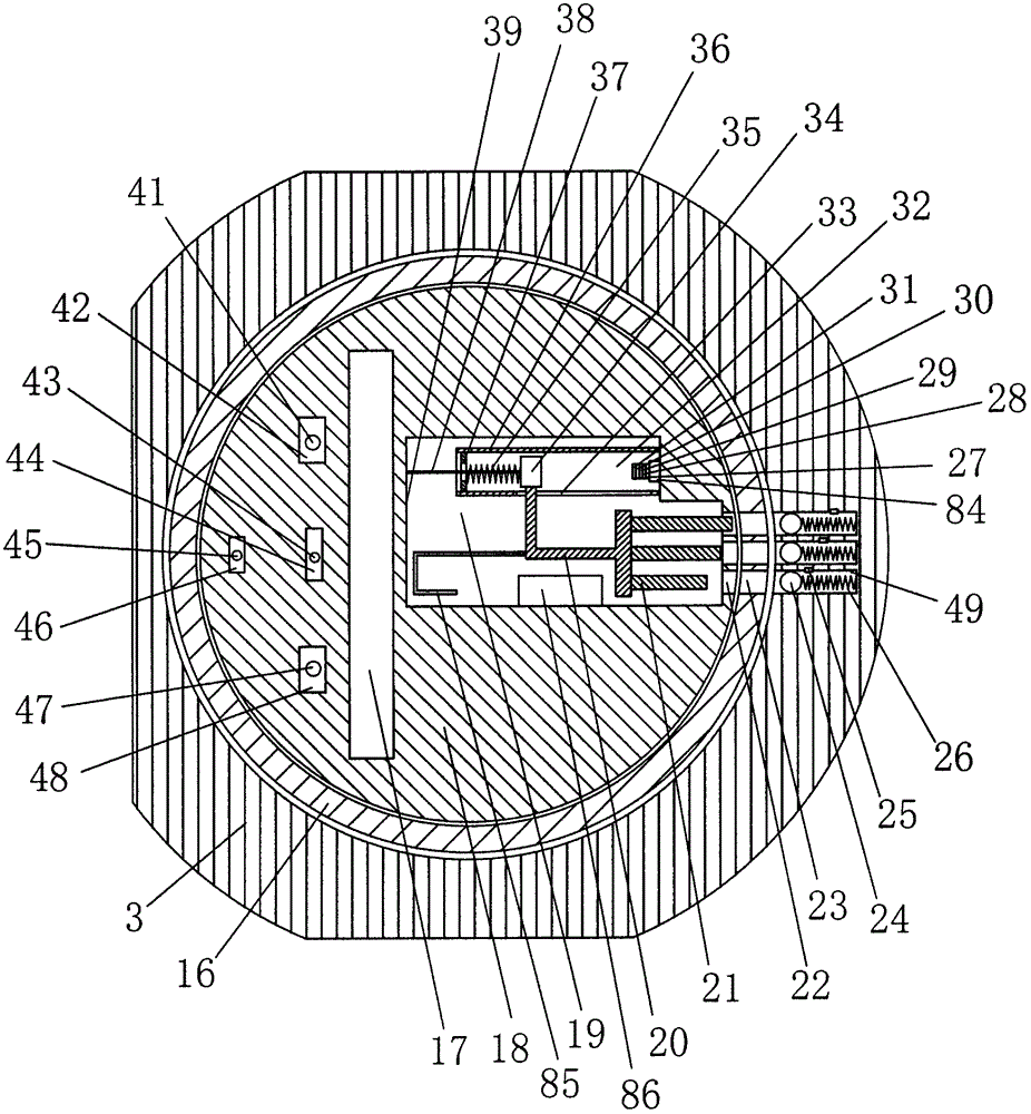 Ice ball lock system capable of achieving automatic alarm