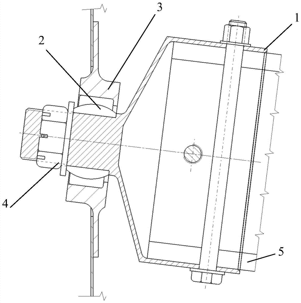 An Angle Adjustment Mechanism for Probing Rod at the Outer End of Wing