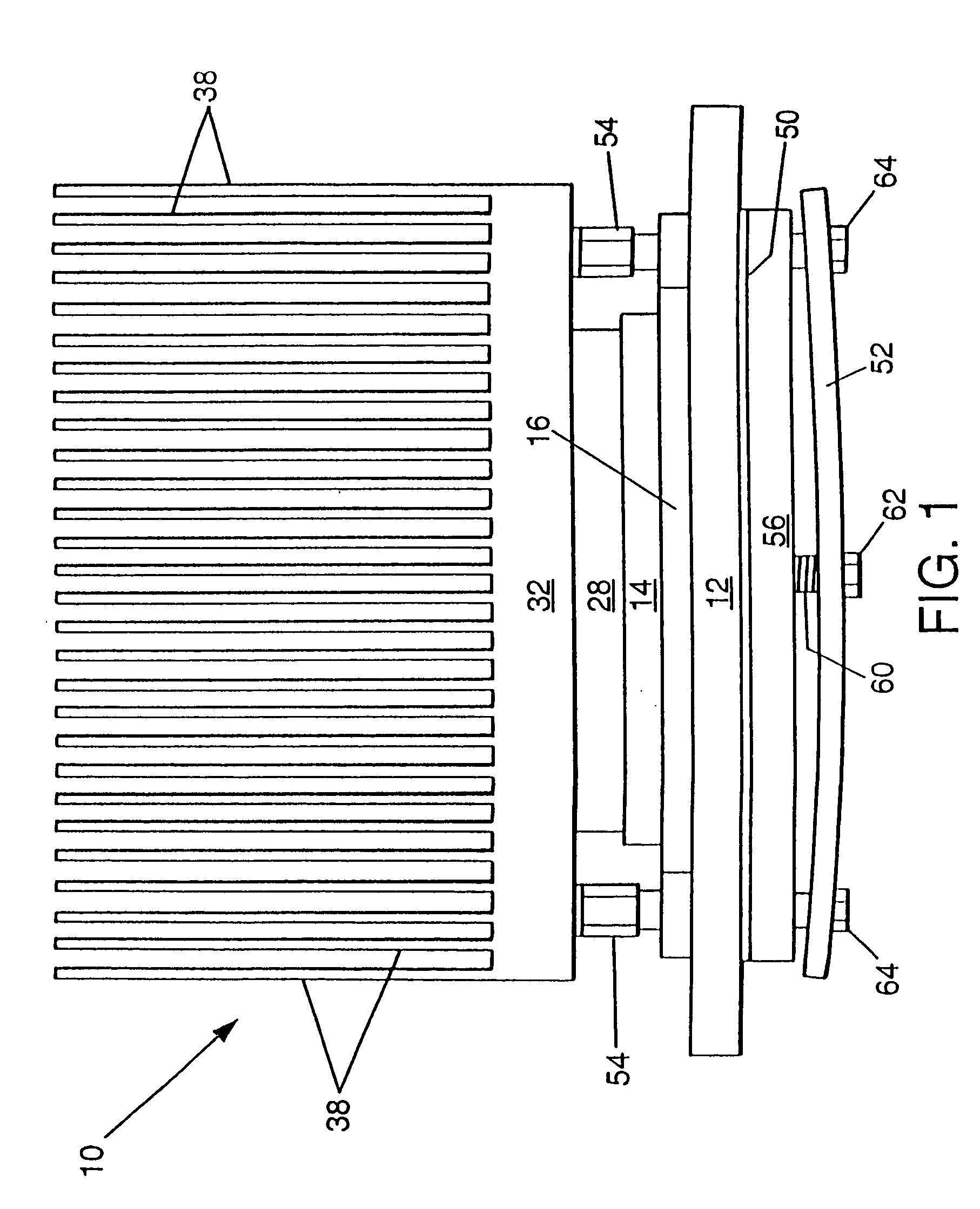 Structure for controlled shock and vibration of electrical interconnects