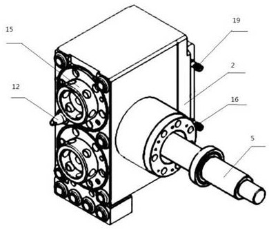 A quick-change docking device for a double-arm feeding crossbar of a press