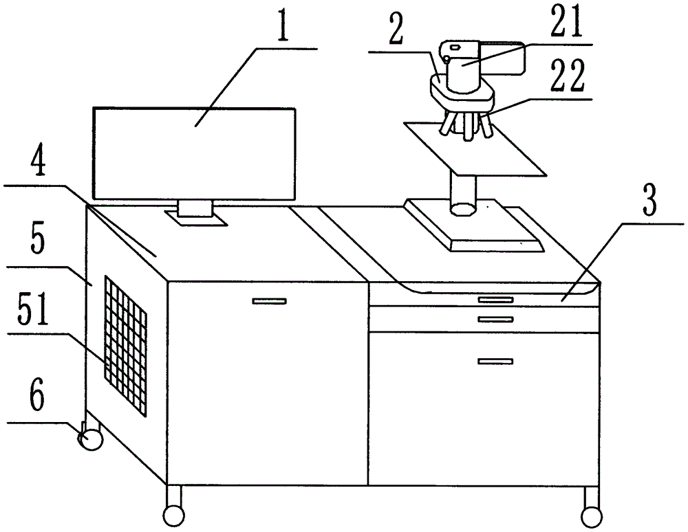 Special intelligent detector for hematology department