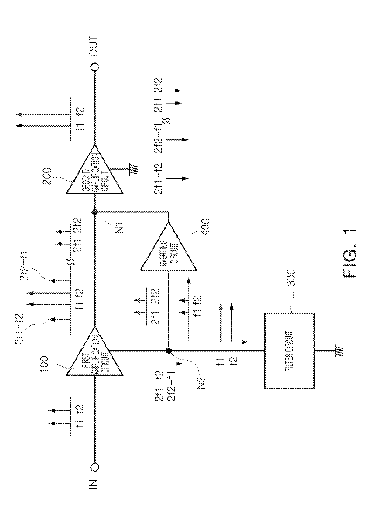 Power amplifying device