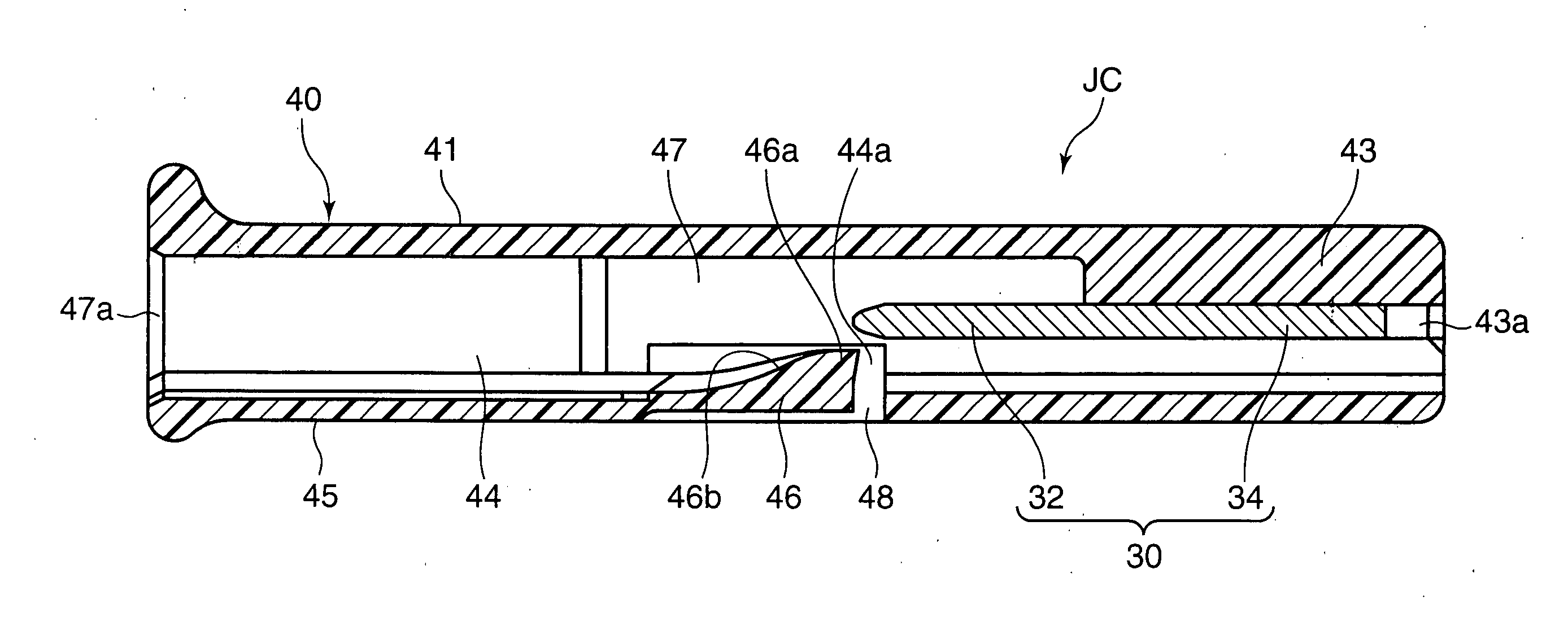 Joint connector and wire short-circuiting method using the same