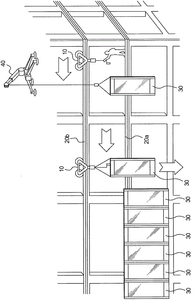 Curtain wall panel installation system