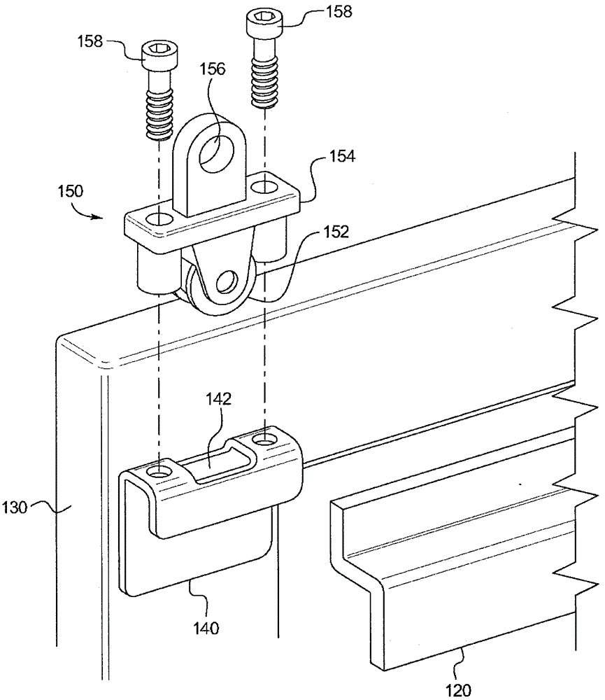 Curtain wall panel installation system