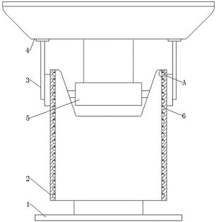 Satellite antenna transmission mechanism and satellite antenna