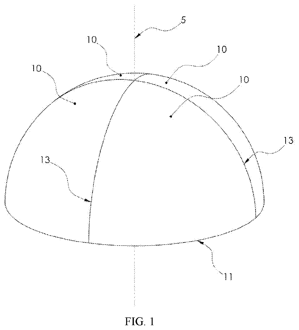 Dimple patterns for golf balls