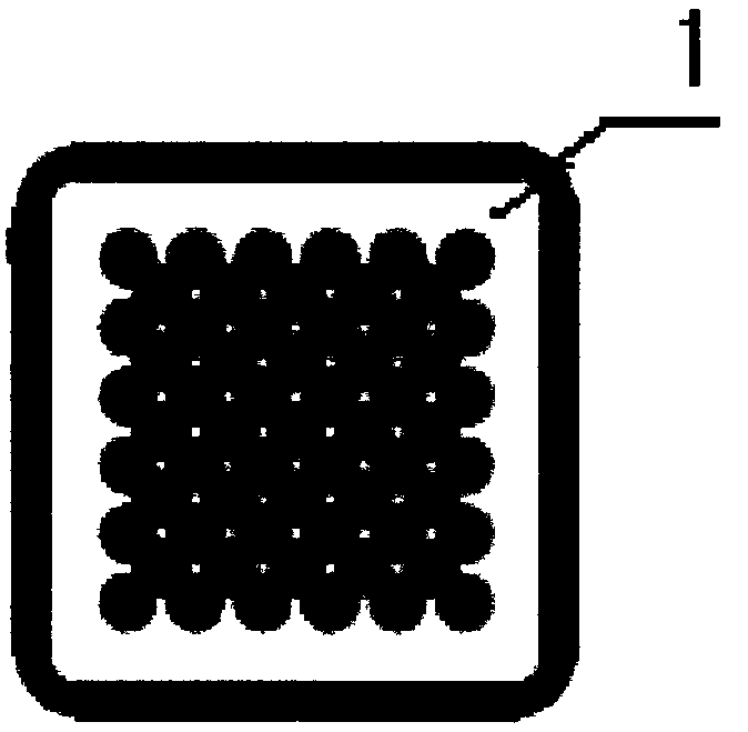 Manufacturing process flow of square microneedle massager