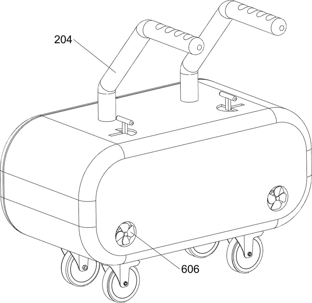 New energy vehicle battery placing device