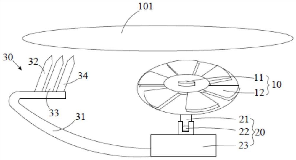 Wafer cleaning device