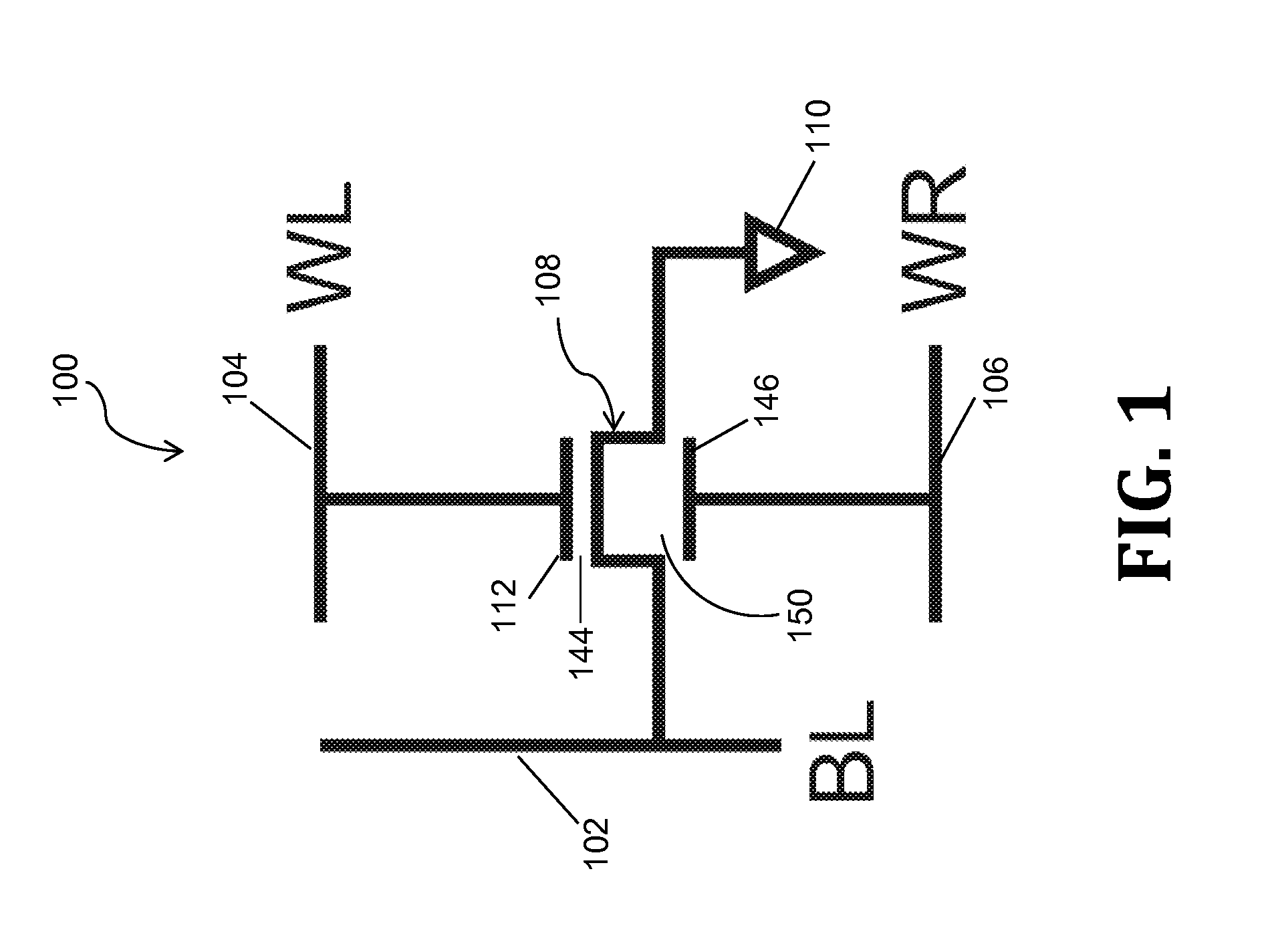 Single transistor random access memory using ion storage in two-dimensional crystals