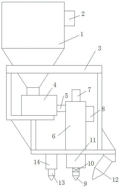 3D printing device integrating material supplying, fluxing and crystal leveling assistance