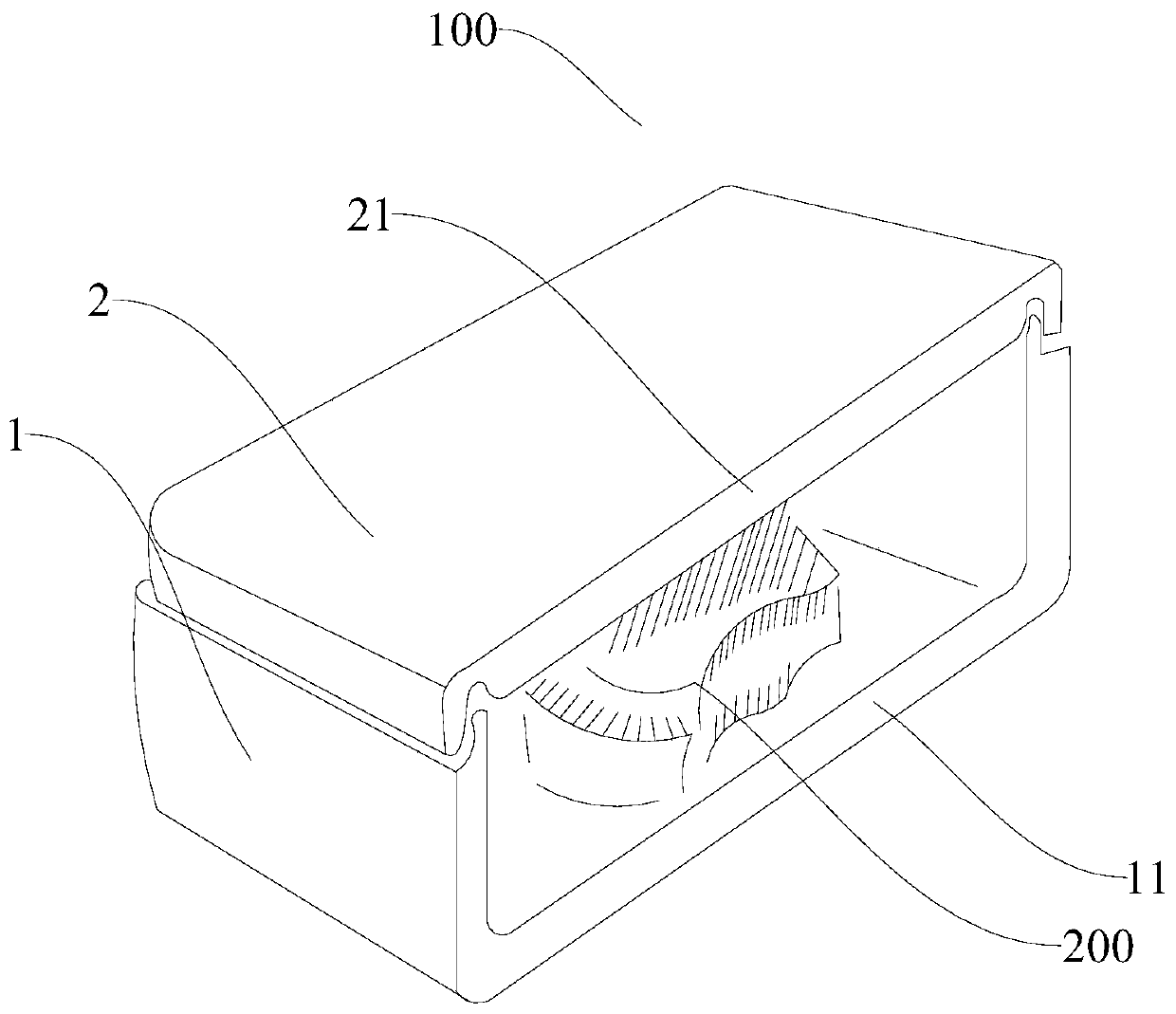 Defrost device and refrigerator having the same