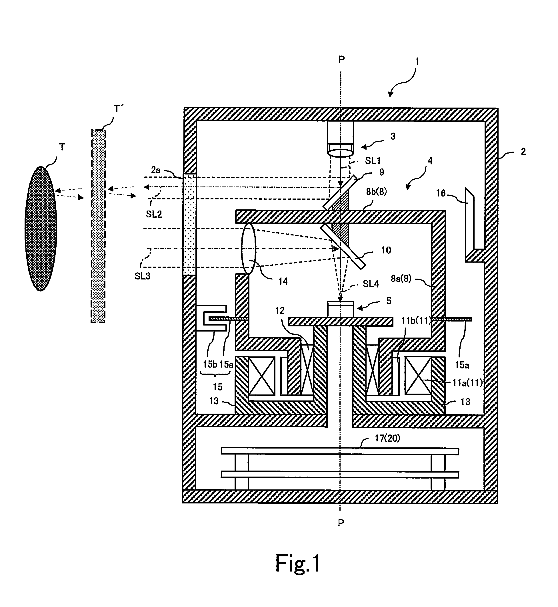 Signal processing apparatus used for operations for range finding and scanning rangefinder