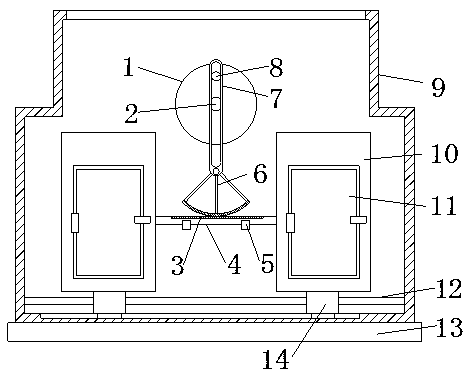 Seed screening device for agricultural production