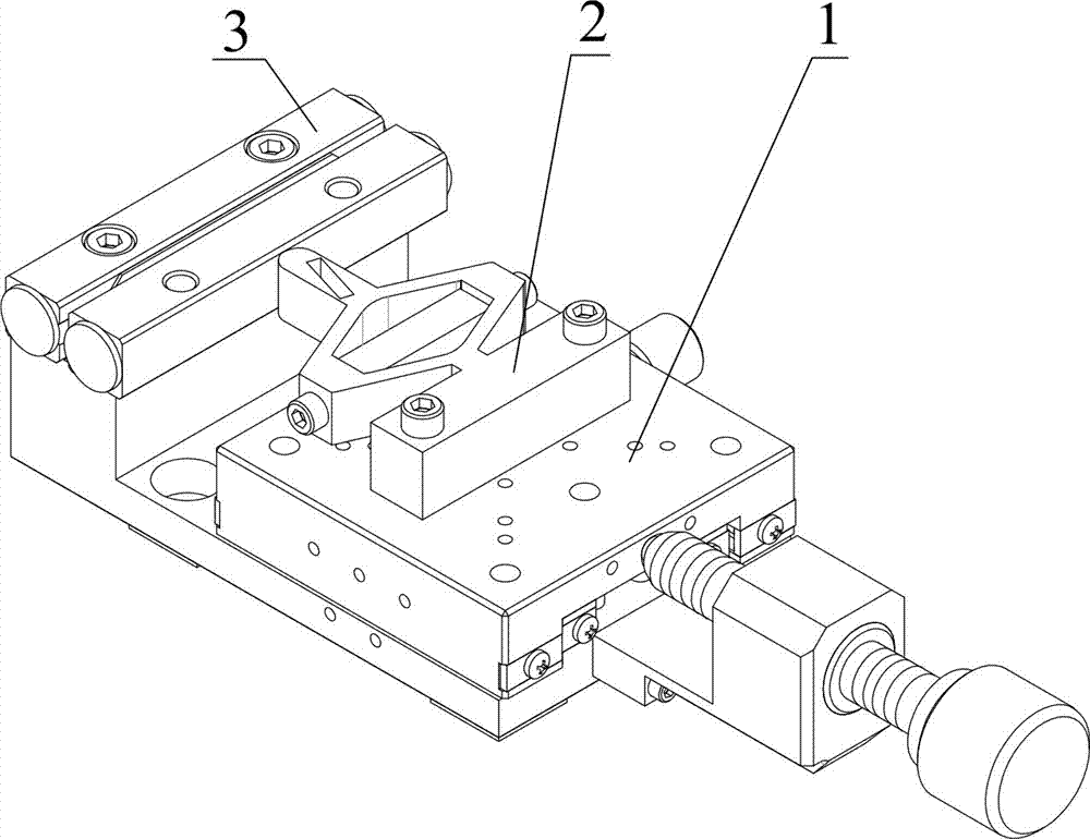 Piezoelectric stick-slip linear motor with chute-type diamond-shaped amplifying mechanism and its excitation method