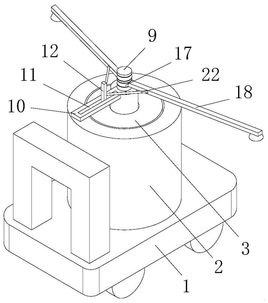 Pesticide spraying device for pest control