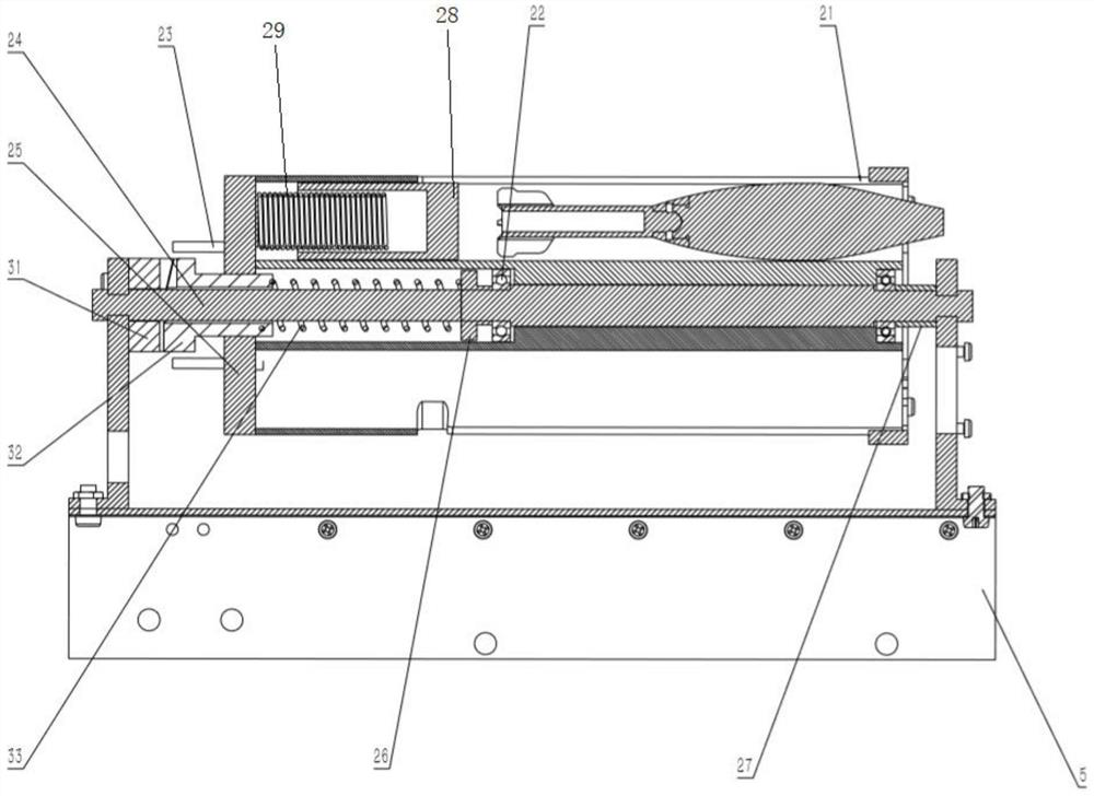 Rotary magazine with accurate ammunition shifting for mortar and ammunition shifting method of rotary magazine