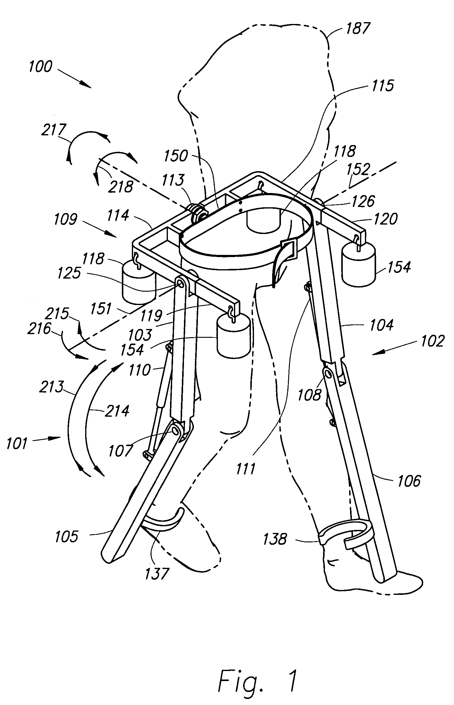 Lower extremity exoskeleton