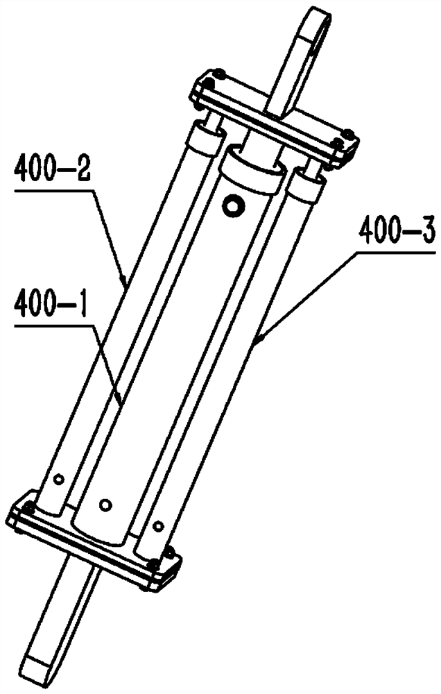 Excavator boom energy-saving system based on combined energy-saving hydraulic cylinder