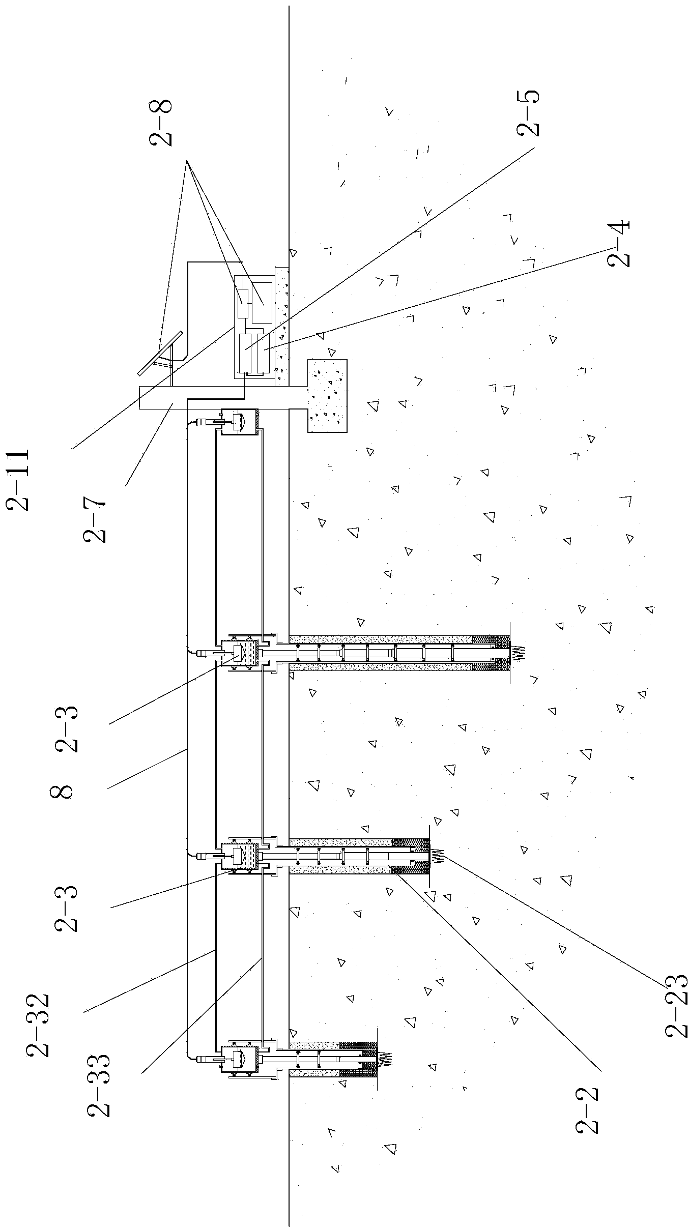 Satellite positioning and static leveling-based layered settlement monitoring system and method