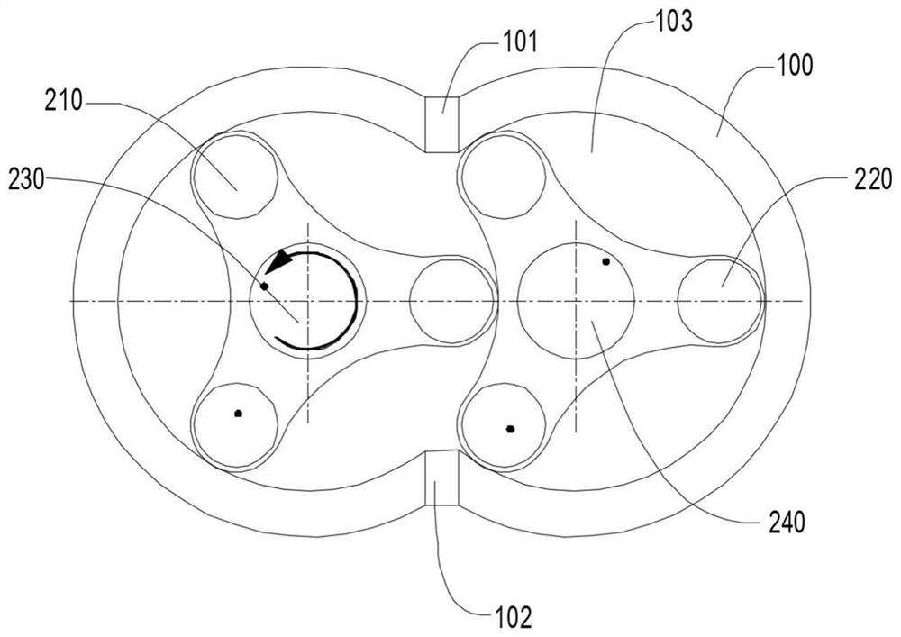 Roots type magnetorheological fluid medium high-pressure retarder and automobile