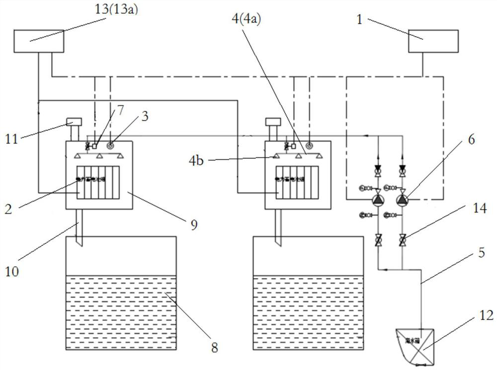 Ship fire-fighting system