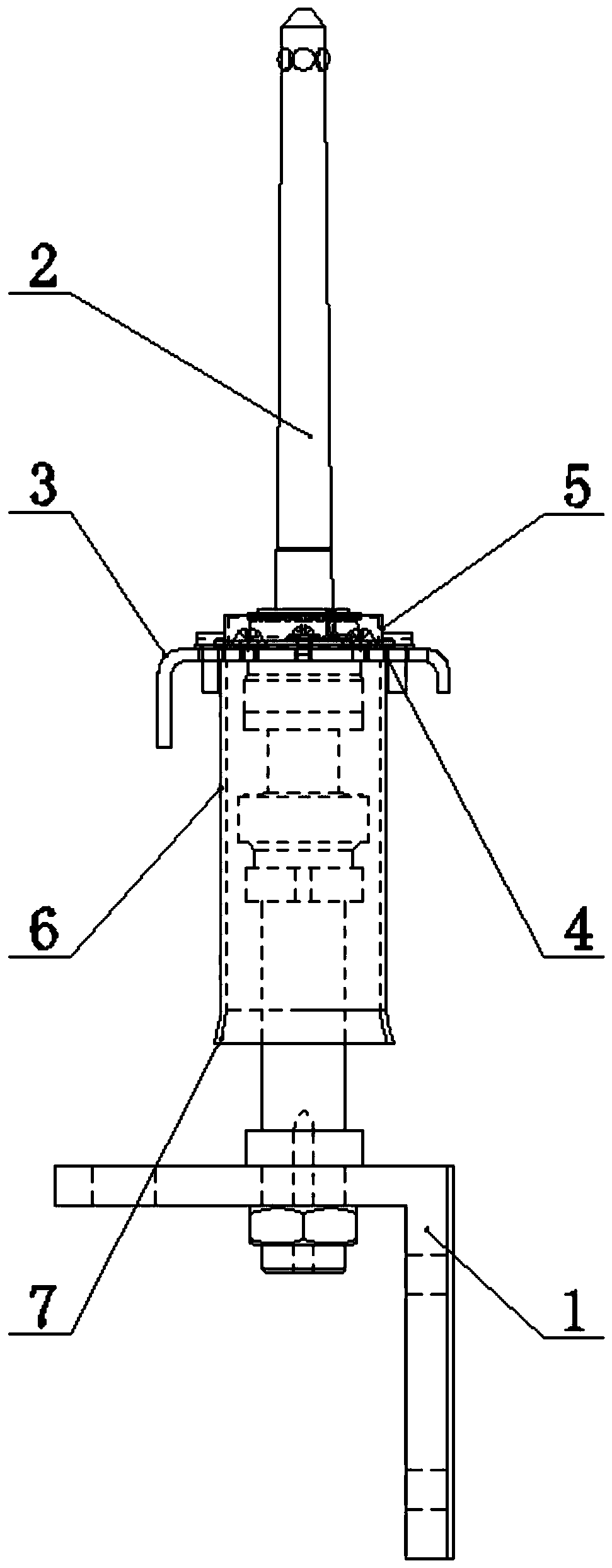 Spinning machine with spindle lifting installation