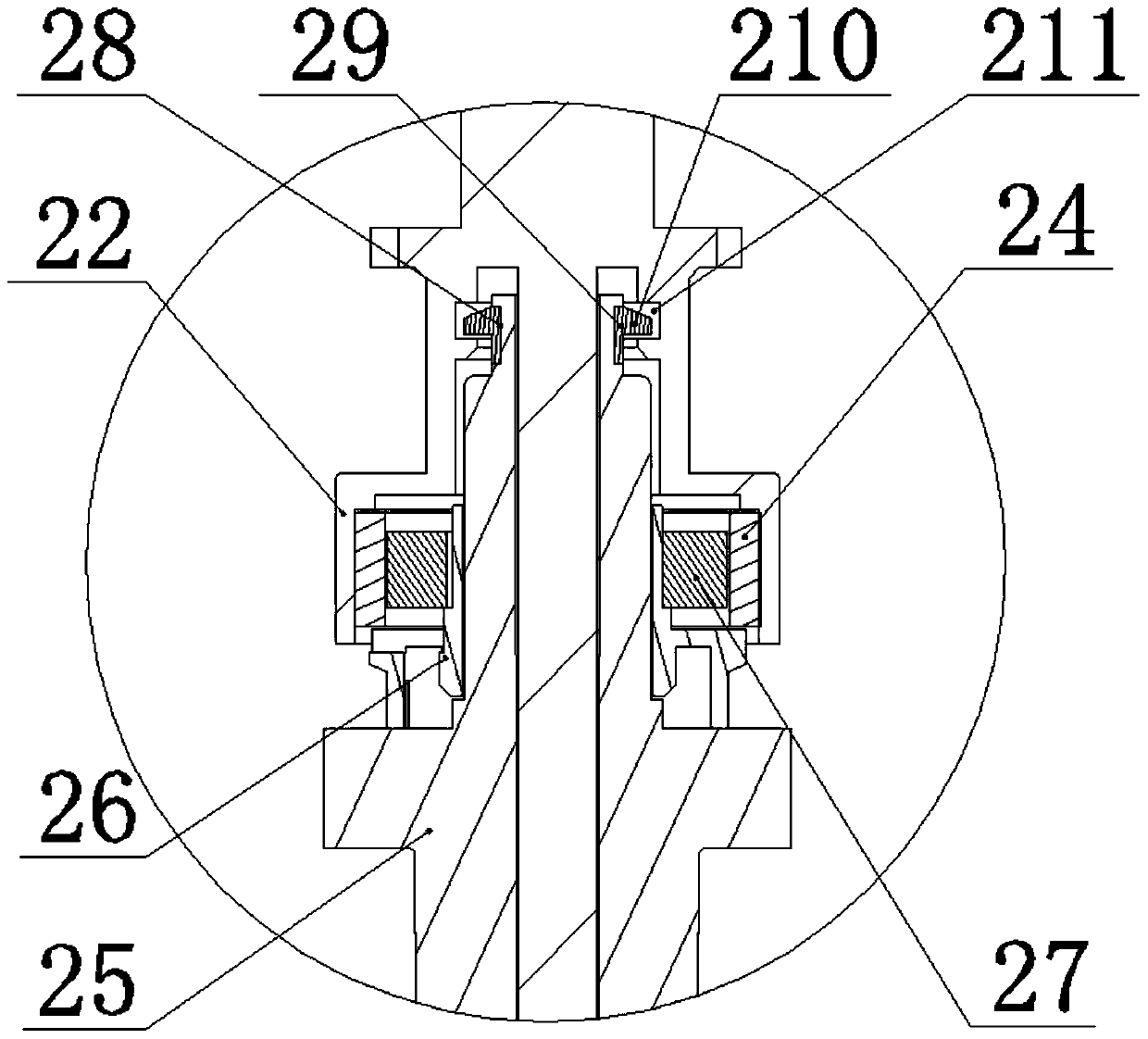 Spinning machine with spindle lifting installation